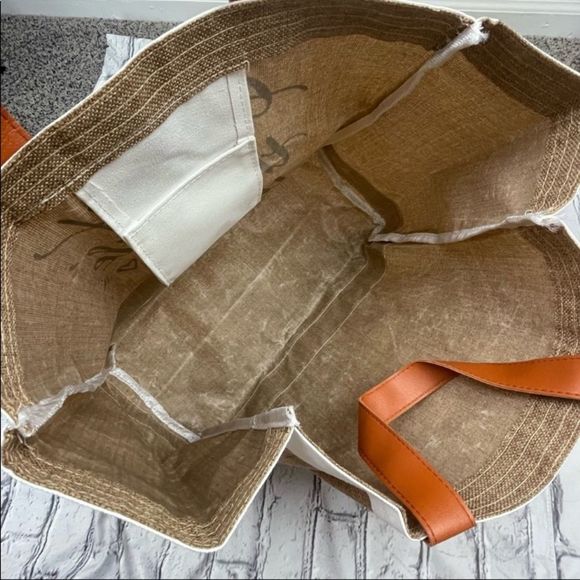 “Enjoy The Little Things” Straw Tote Bag - Picture 2 of 6